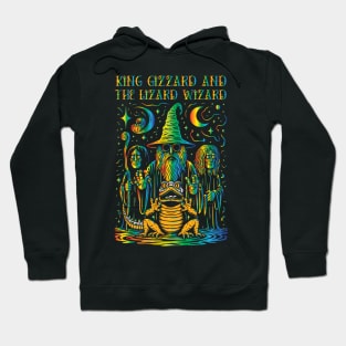King Gizzard and The Lizard Wizard // Original Fan Art Hoodie